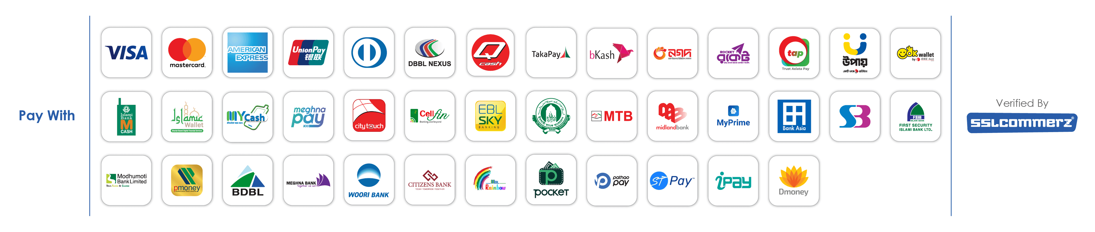 Pay with SSL commerz